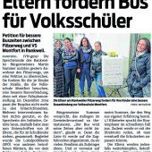 Rankweil: Kein neuer Bus zur Volksschule