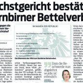 Anwalt will weiter gegen Bettelverbote kämpfen