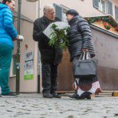 Wahlkampf am ersten Advent