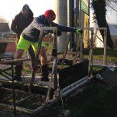 Nach letzten Tests noch zum Schneetraining