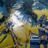 Warten auf Schneefall