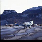 vorarlberg einst und jetzt. Flugplatz Hohenems