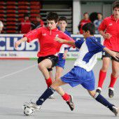Nachwuchselite spielt Futsal