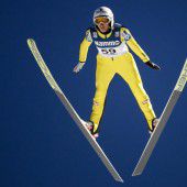 Skisprung-Damen in Form