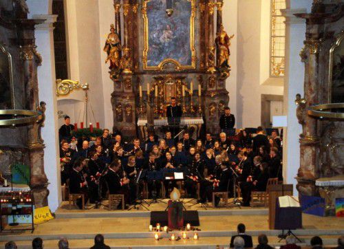 Das Adventkonzert in Hörbranz begeisterte 400 Zuhörer.