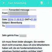 Keine Anstellung wegen Kopftuch