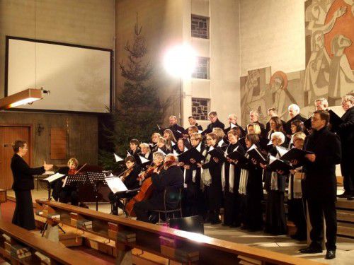Das Ensemble eröffnet textlich und musikalisch einen neuen und ungewohnten Zugang zum Advent. Foto: JU