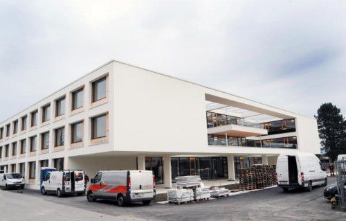 Das neue Pflegeheim in Höchst wird im Jänner bezogen. Foto: ajk