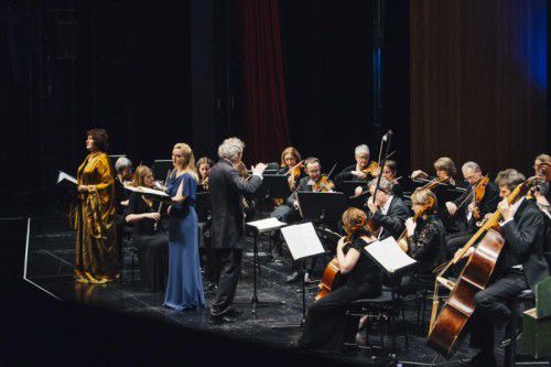 Das Originalklangensemble Orchestra & Choir of The Sixteen gastierte im Festspielhaus. Foto: Kulturamt/Mathis