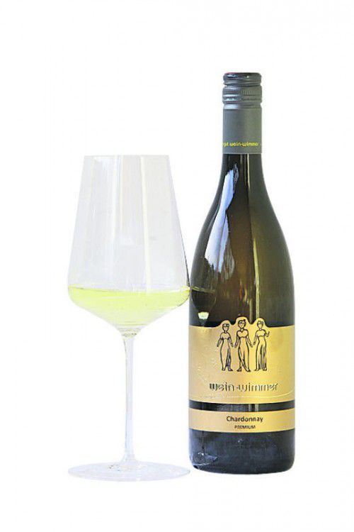 Der Chardonny vom Weingut Wimmer passt bestens zur Suppe.