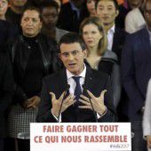 Premier Valls verkündet Kandidatur