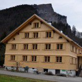 Bauarbeiten im „Tannahof“ in der Endphase