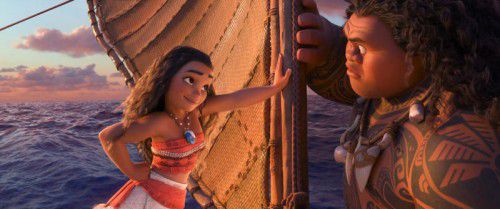 Die Häuptlingstochter Vaiana braucht anders als frühere Disney-Prinzessinnen keine Romanze, um glücklich zu sein. Foto: Filmverleih