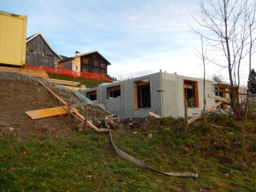 Die Hütte kann Ende 2017 wieder genutzt werden. Foto: VN