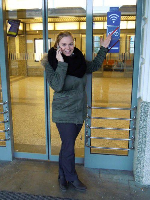 Die ÖBB investierte in Hochleistungs-WLAN am Bahnhof Bludenz.