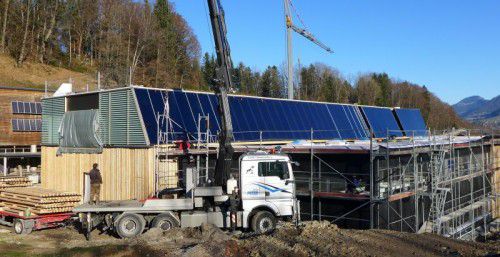 Die Solaranlage bei Ingo Metzler wurde dieser Tage installiert.