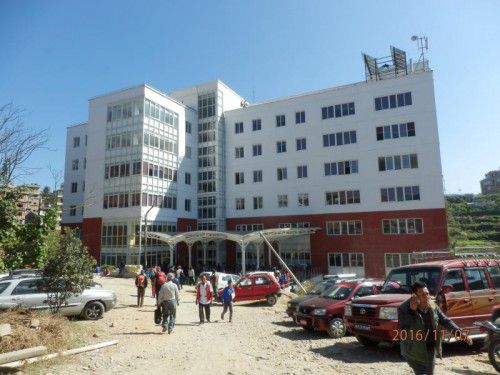 Dieses Spital entstand mit Vorarlberger Hilfe. Foto: fink