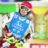 Lara Gut gibt auch im Slalom Gas
