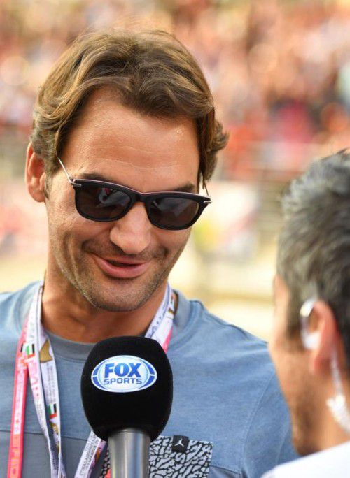 Erst im neuen Jahr ist Tennis-Star Roger Federer wieder zu sehen. afp