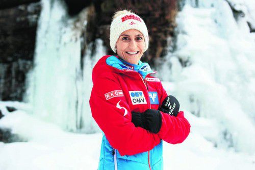 Eva Pinkelnig ist nach einem Sturz außer Gefecht. Foto: gepa
