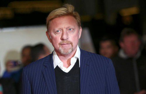 Boris Becker gibt sich trotz Insolvenzverfahrens optimistisch. Reuters