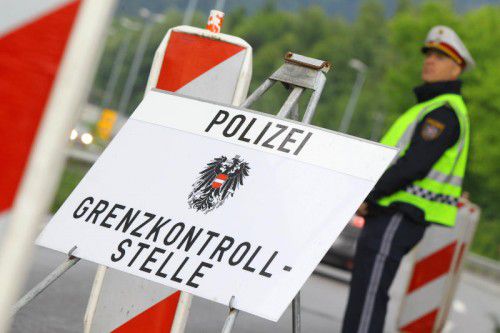 Im Vorjahr wurden noch 90 Menschen von Deutschland nach Vorarlberg zurückgewiesen. Foto: VN/Hofmeister