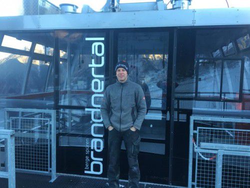 Markus Gmeiner ist für die Skisaison ebenso gerüstet wie die Seilbahnanlagen, die er zu betreuen hat. Foto: BB
