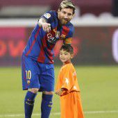 Murtasa traf sein Idol Messi