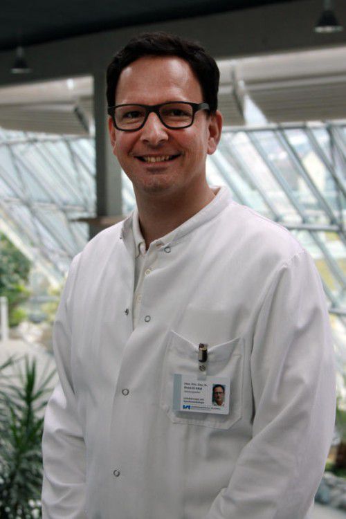 Primar René El Attal leitet die Orthopädie und Unfallchirurgie.