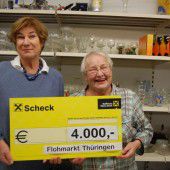 4000-Euro-Spende für Sozialfond Thüringen