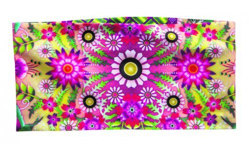 Verspielt: Farbenfrohes Stirnband von Catalina Estrada, bei Intersport um 22,99 Euro.