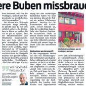 Nun Anklage gegen 17-jährigen Sexualtäter