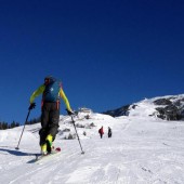 Ein heiß umkämpfter Schneerest