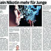 Rauchverbot für Jugendliche
