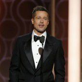 Pitt überrascht mit Golden-Globe-Auftritt
