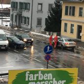 Unfall neben der Rotkreuzabteilung