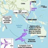 Suche nach Wrack von MH370 aufgegeben