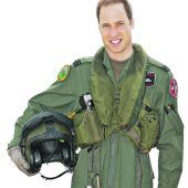 William beendet Pilotenkarriere