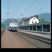 vorarlberg einst und jetzt. Hauptbahnhof Dornbirn
