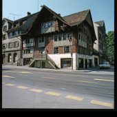 vorarlberg einst und jetzt. Rotes Haus, Dornbirn