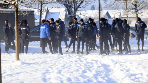 Altachs Spieler haben die erste Trainingswoche hinter sich gebracht. Foto: gepa