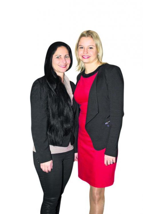 Beate Blum (l.) und Katharina Stückler. Fotos: Franc