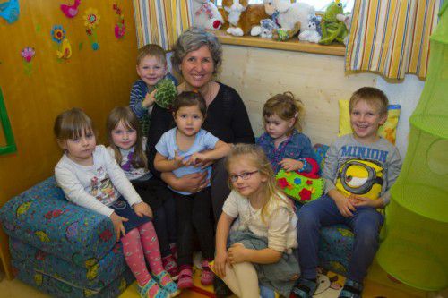 Caroline Müller betreut Kindergarten- und Volksschulkinder.