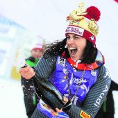 Brignone setzte sich die Krone auf