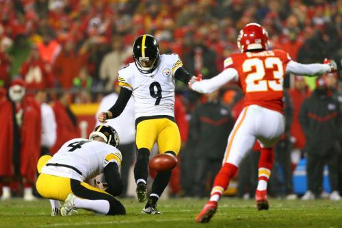 Chris Boswell sorgte für einen neuen Play-off-Rekord.  Foto: AFP