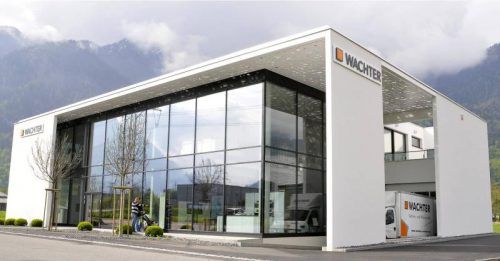 Das moderne Einrichtungsstudio in Bürs. Foto: Wachter