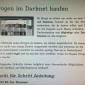Kiloweise Ecstasy und LSD über das Internet bestellt
