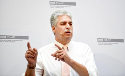 Der Finanzminister präsentierte am Montag seine Neujahrsvorsätze mit deutlichen Spitzen gegen die SPÖ. Foto: APA