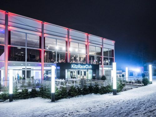 Der KitzRaceClub wird von der Zumtobel Group mit speziellen Lichtlösungen in Szene gesetzt. Foto: Zumtobel