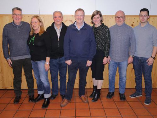 Der neu gewählte Vorstand mit Barbara Schöbi-Fink.  Foto: bek
